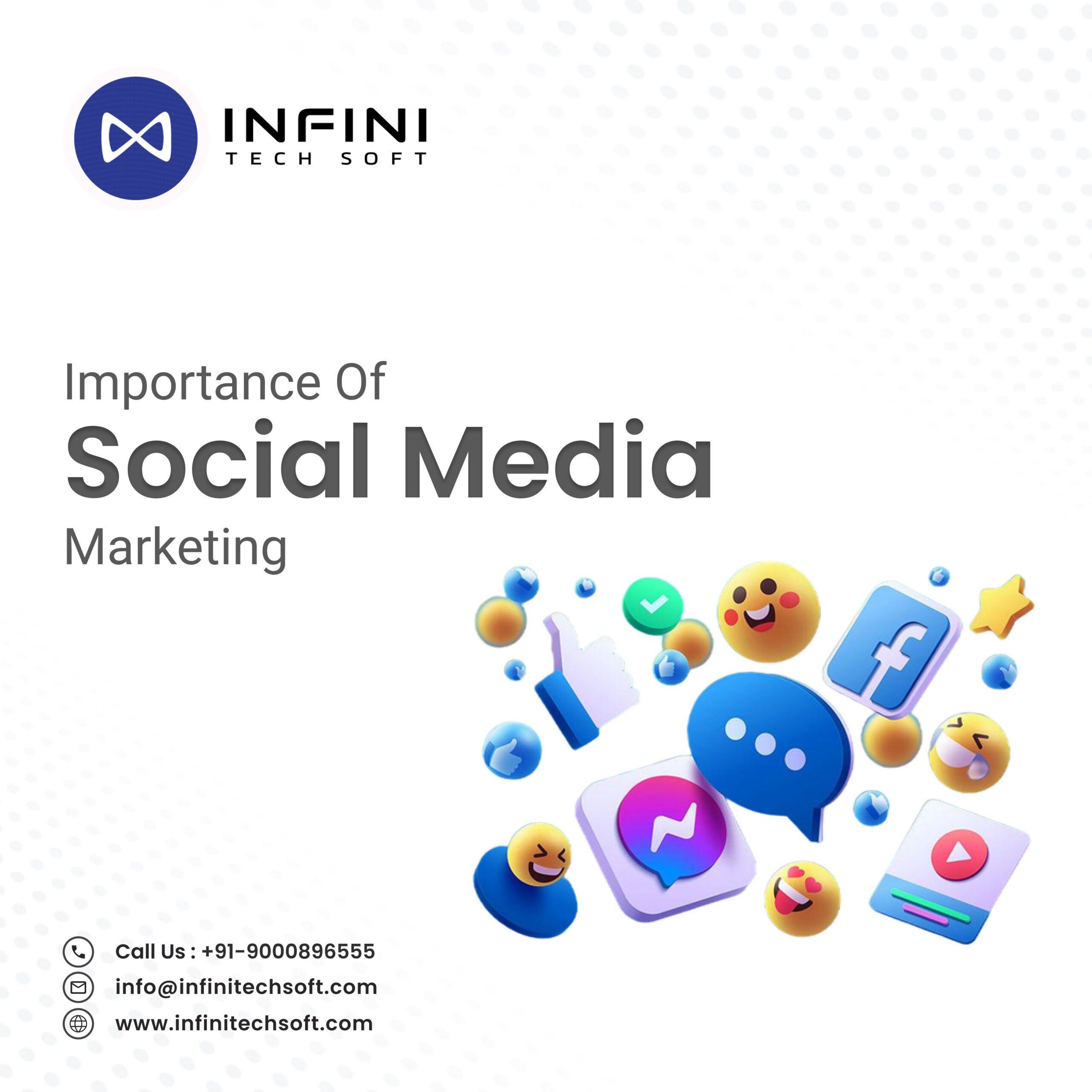Importance of Social Media Marketing Infini Tech Soft